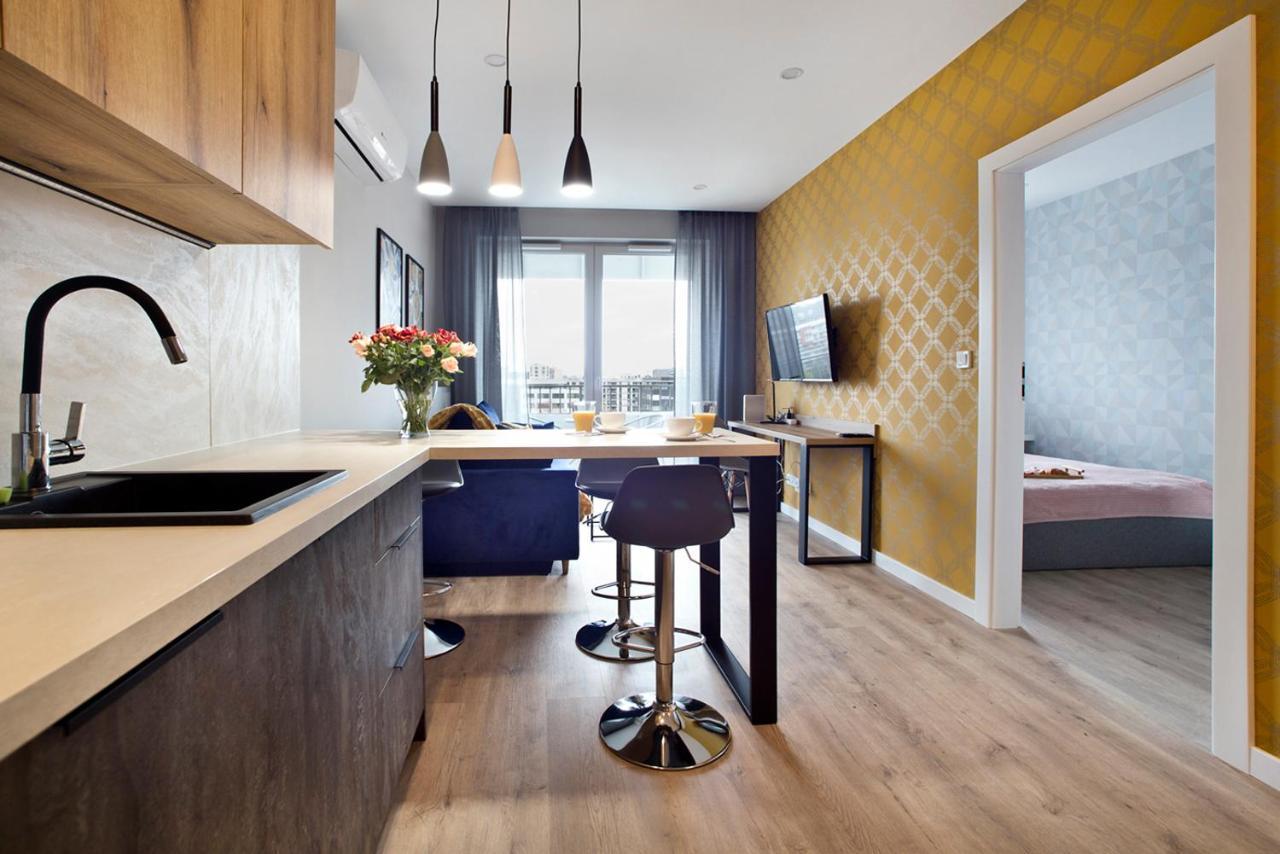 ורשה Komputerowa Serviced Apartments By P&O מראה חיצוני תמונה